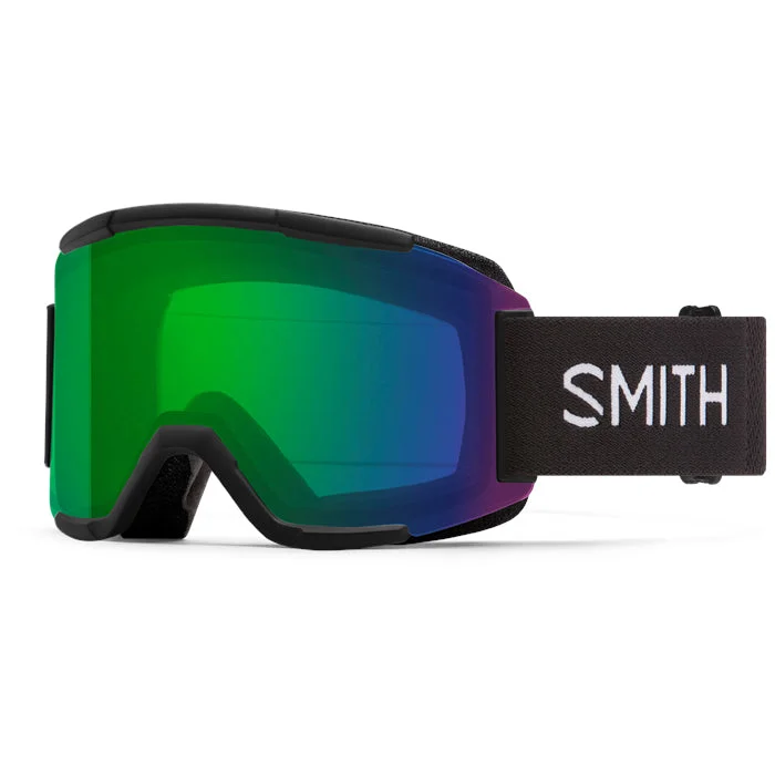 Goggles for shallow-Smith Squad Low Bridge Fit Goggles with Bonus Lens 2025