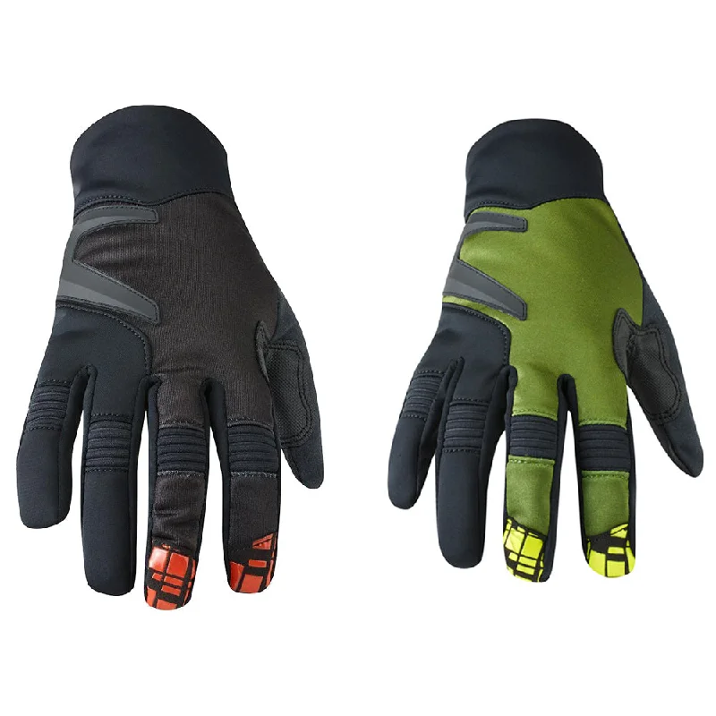 warm gloves for outdoor winter work-Madison Winter Storm Men's Softshell Gloves