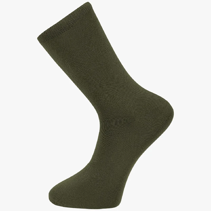 compression socks for snowboarding-  Highlander Tactel Super Lightweight Socks Olive