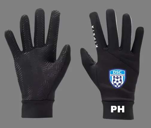 protective gloves for industrial use-Kids' Football Gloves - Black