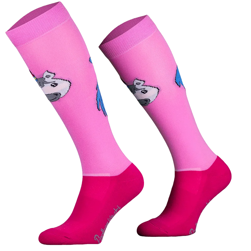 high-performance wool ski socks-  Comodo Socks - Unicorn Head & Tail (Cotton45. 7)