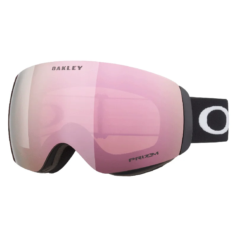 Goggles for music video-Oakley Flight Deck M Goggles Matte Black/Prizm Rose Gold