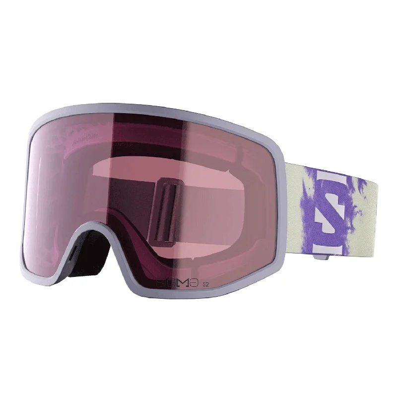 Goggles for model building-Salomon Sentry Pro S Sigma Goggles Evening Haze/Sigma Silver Pink + Sigma Light Blue