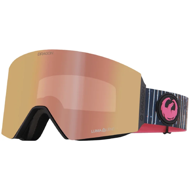 Goggles for car racing-Dragon Bryan Iguchi Signature RVX MAG OTG Snow Goggles w/Bonus Lens 2025