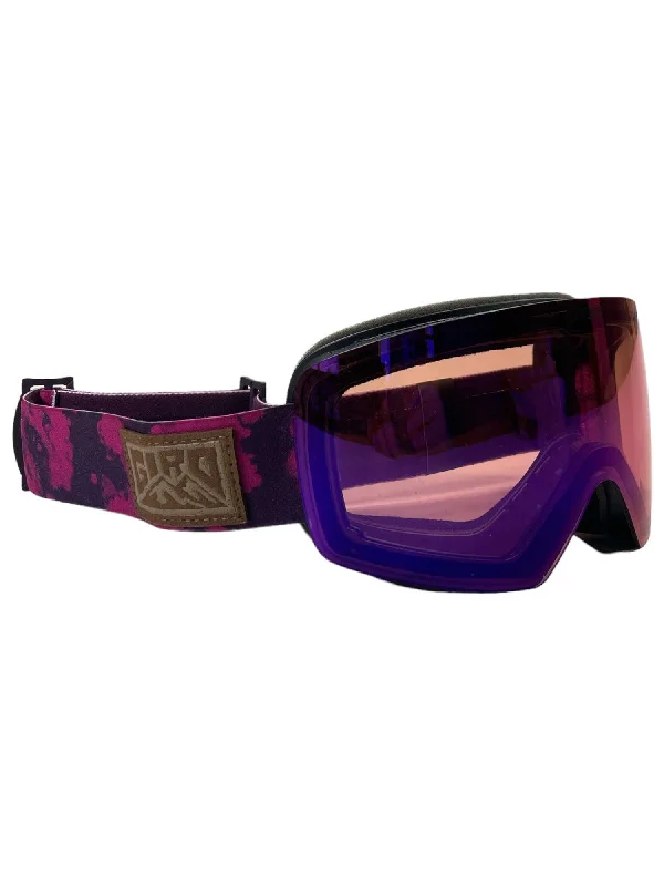 Goggles for infant-Giro Contour Rs Urchin Cd W Pink Ski Goggles