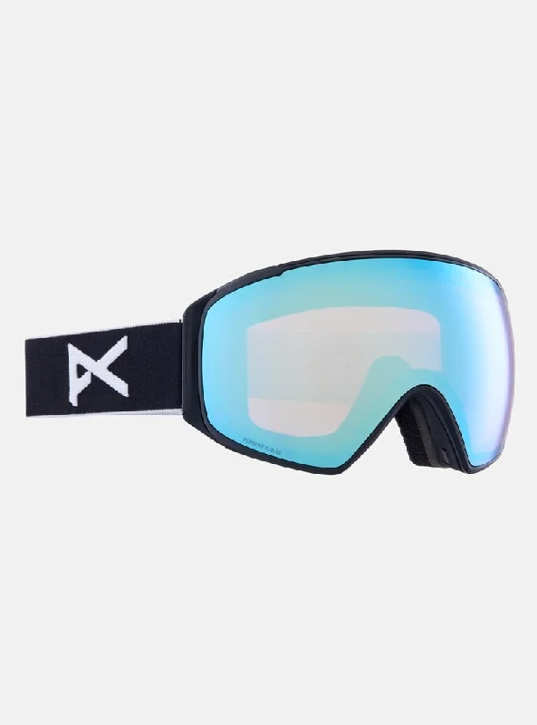 Goggles for pack-Anon M4S Toric Goggles + Bonus Lens + MFI® - BLACK/PRCV VRBL BLUE - 2025