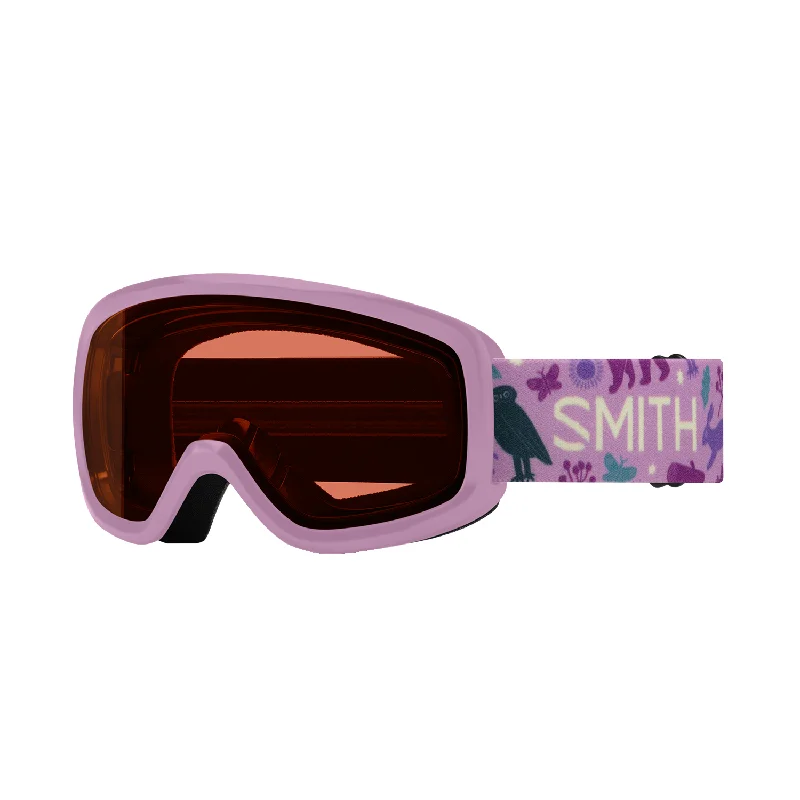 Goggles for social media-Smith Kids Snowday Goggles Proper Pink Forest Friends/RC36