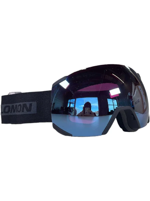 Goggles for youth-Salomon Radium Sigma Blk W Sig Sb 2024 Ski Goggles