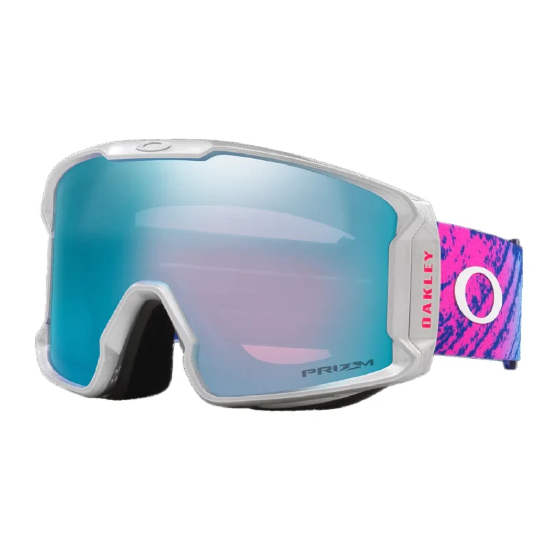 Goggles for tennis-Oakley Line Miner L Lucas Braathen Signature Series Snow Goggles 2025