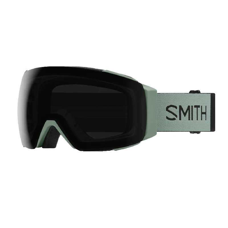 Goggles for futuristic-Smith I/O MAG Goggles Sage Brush/ChromaPop Sun Black + Chromapop Storm Blue Sensor Mirror