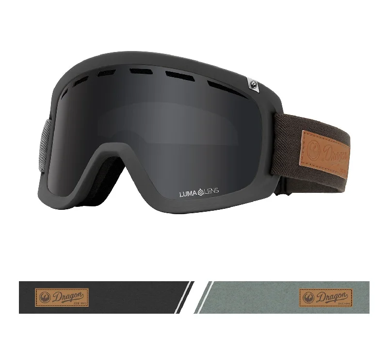 Goggles on sale-Dragon D1 OTG Snow Goggles W/Bonus Lens