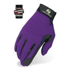 touchscreen gloves for cold days-Gloves Heritage Performance Purple