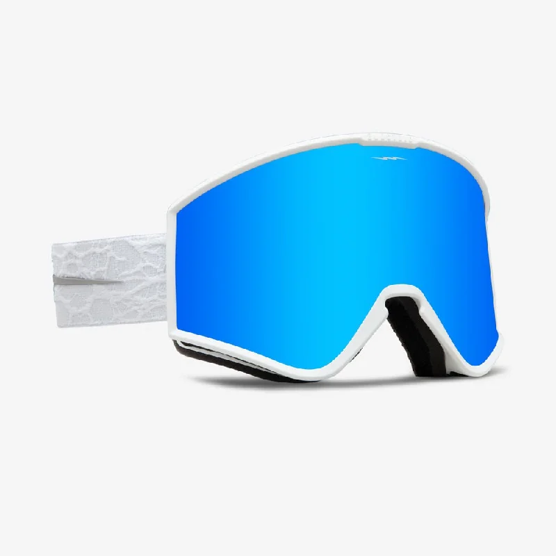 Goggles for sailing-Electric Kleveland EK1 Matte White Goggles + BL 2025