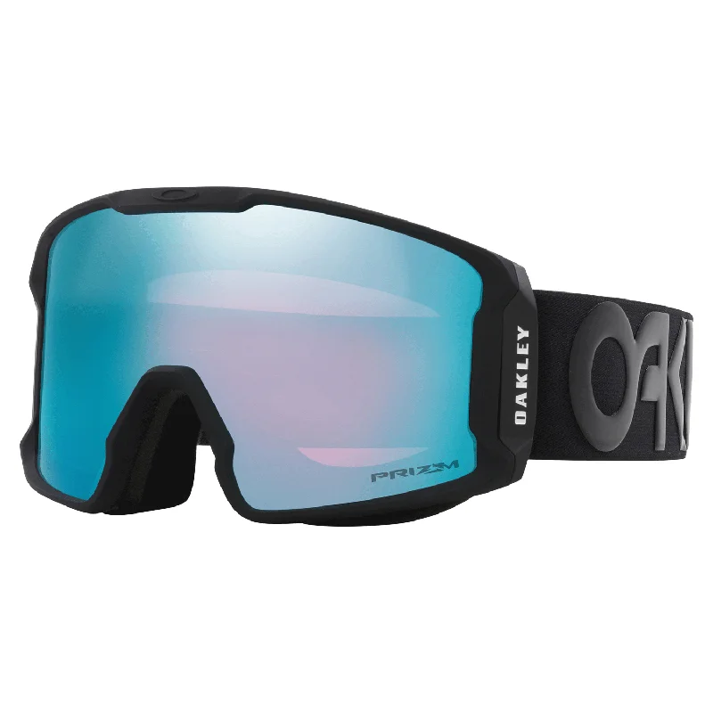 Goggles for TV-Oakley Line Miner L Goggles B1B Blackout/Prizm Sapphire Iridium