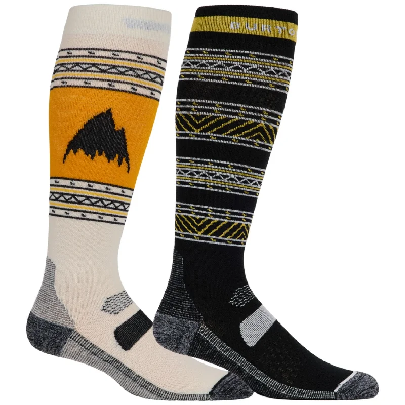 compression ski socks for performance-  Burton Performance Lightweight 2 Pack Socks 2025 - Men's