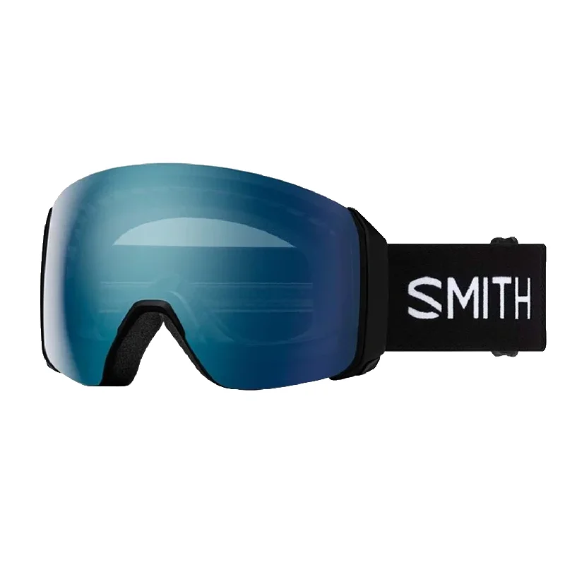 Goggles for vlog-Smith 4D Mag XL Goggles Black/ChromaPop Everyday Blue Mirror + Chromapop Storm Blue Sensor Mirror