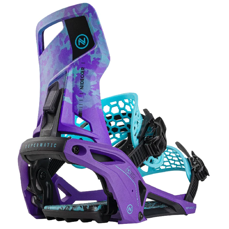 Ski Bindings with sleek style-Nidecker Supermatic Bindings 2025 - Unisex