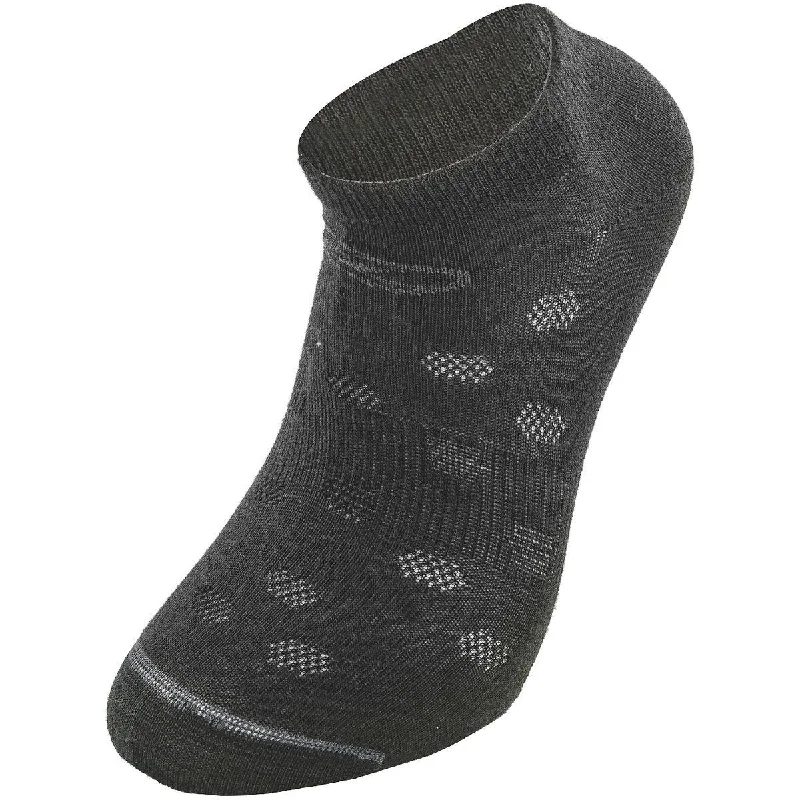 warm insulated ski socks-  Highlander Coolmax Ankle Liner Sock Charcoal