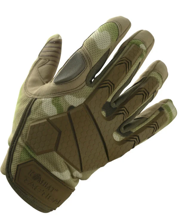 insulated gloves for long hikes-Kombat UK Alpha Tactical Gloves - BTP