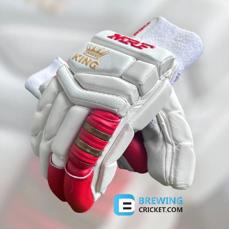 stylish wool gloves for cold winter weather-MRF King - Batting Gloves