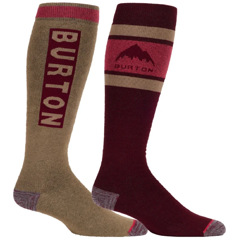 extra warm ski socks-  Burton Weekend Midweight 2 Pack Socks 2025 - Men's