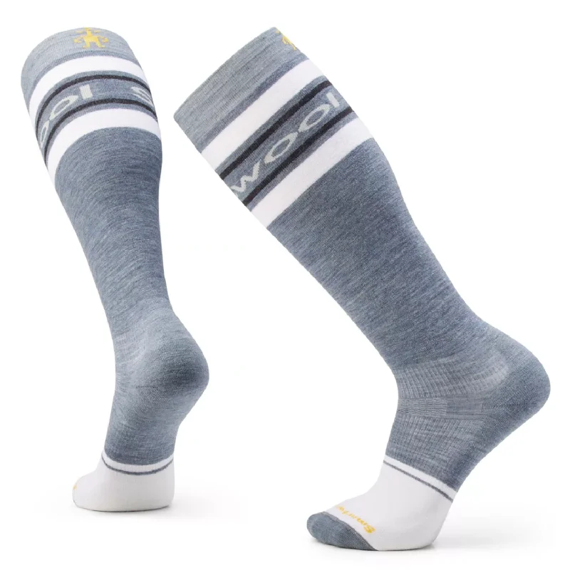 high-performance wool ski socks-  Smartwool Snowboard Targeted Cushion Logo OTC Socks 2024