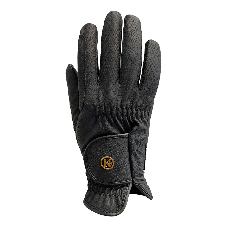 waterproof gloves for muddy conditions-Kunkle Gloves Black Show Gloves 15 Sizes