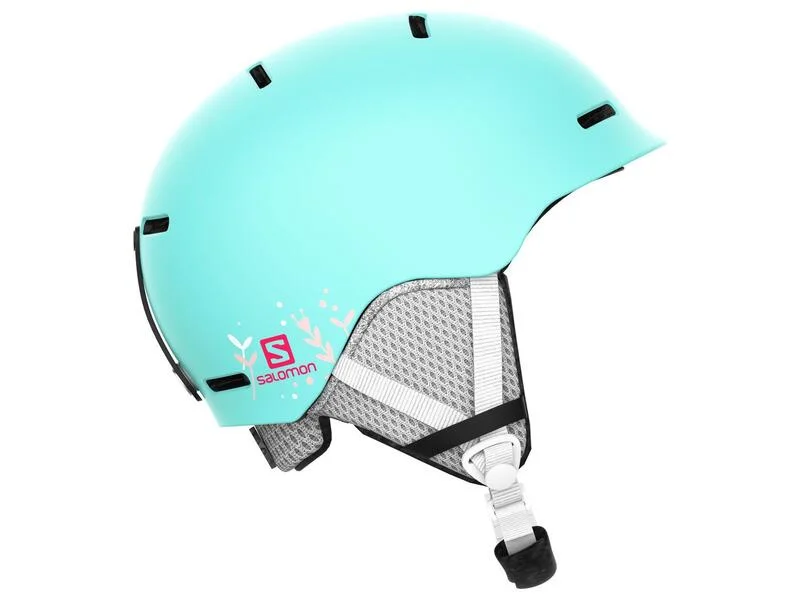 Helmet with Rugged Shell-Salomon Grom Ski Helmet - Kids