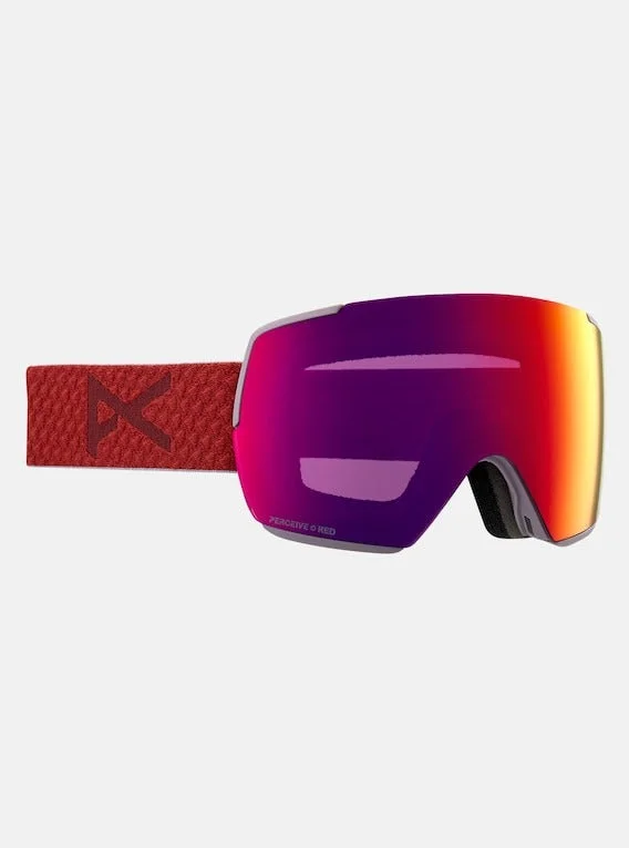 Goggles windproof-Anon M5S Perceive Goggles (Toric) + Bonus Lens - Mars/Sunny Red 2024