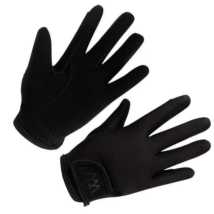 sporty gloves for cold-weather activities-Gloves Woof Young Riders Pro Black