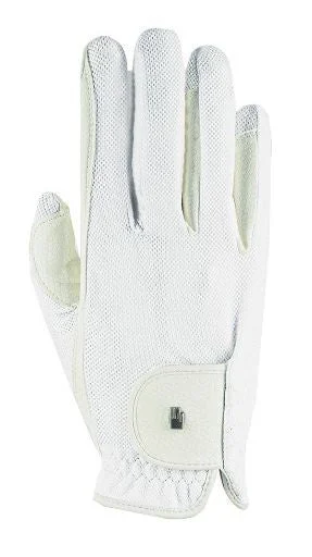 heavy-duty gloves for yard work-Gloves Roeckl Roeck Grip Lite White