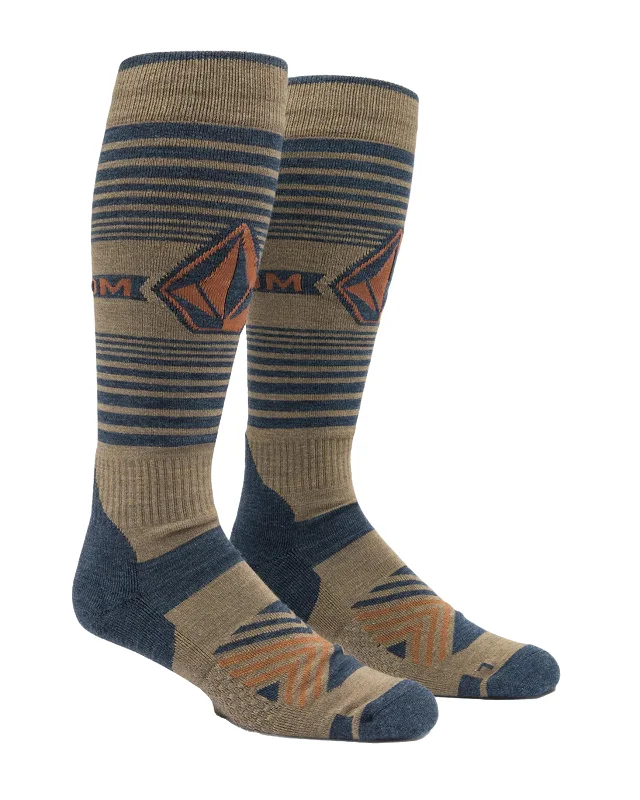 comfortable ski socks-  Men's Horizon Wool Blend OTC Socks