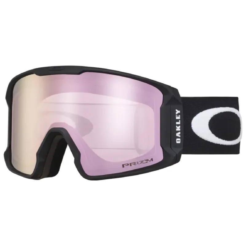 Goggles for guide-Oakley Line Miner L Goggles Matte Black/Prizm Hi Pink Iridium