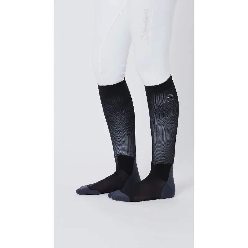 seamless ski socks-  Samshield Balzane Soft Socks - Crystal