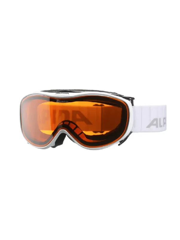 Goggles for LED-Women's Goggles Alpina Challenge in White