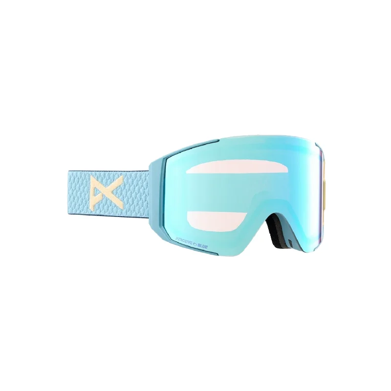 Goggles for contact-Anon Sync Goggles Rock Lichen/Perceive Variable Blue + Perceive Cloudy Pink