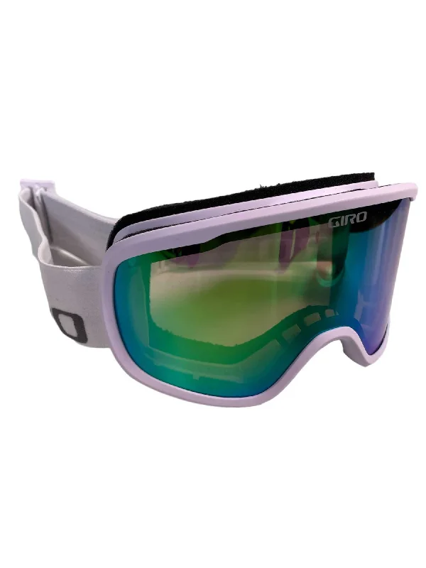 Goggles for hang gliding-Giro Cruz Wht Wrdk Ldn Grn Ski Goggles