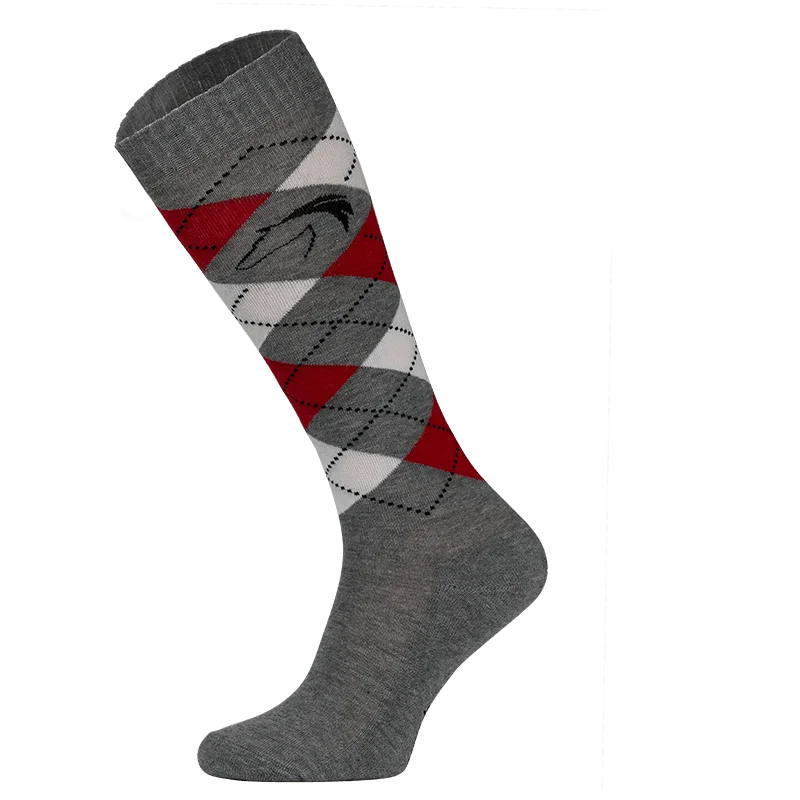 compression socks for cold weather sports-  Comodo Socks - Multicolor (Karo)