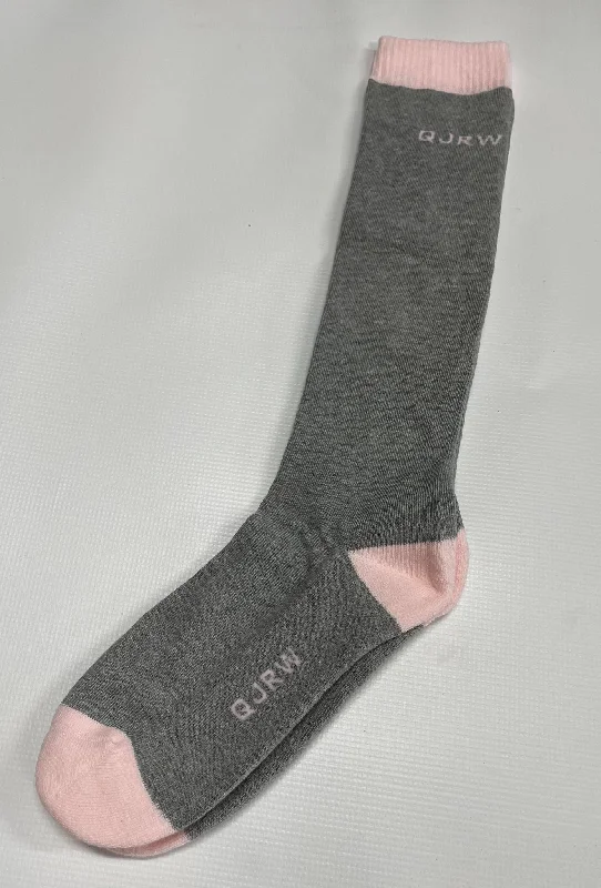 grey/pink trim