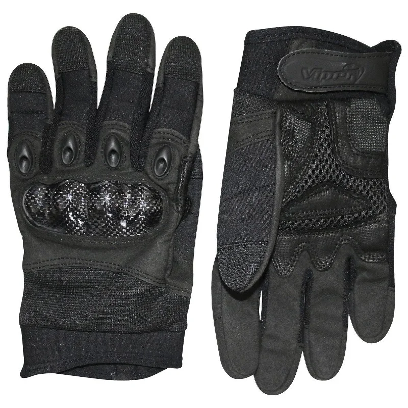 smart leather gloves for tech users-Viper Tactical Elite Gloves Black