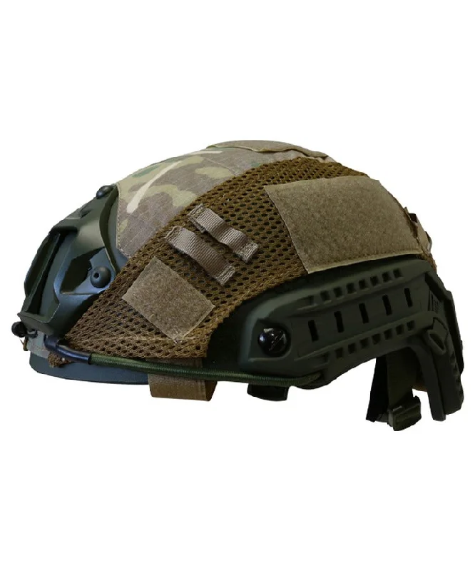 Helmet with Quirky Prints-Kombat UK Fast Helmet Cover - BTP