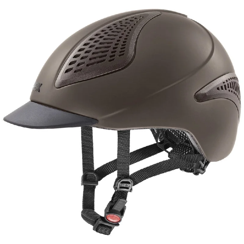 Helmet for Sporty Rides-Uvex Exxential II Matte Mocca Helmet