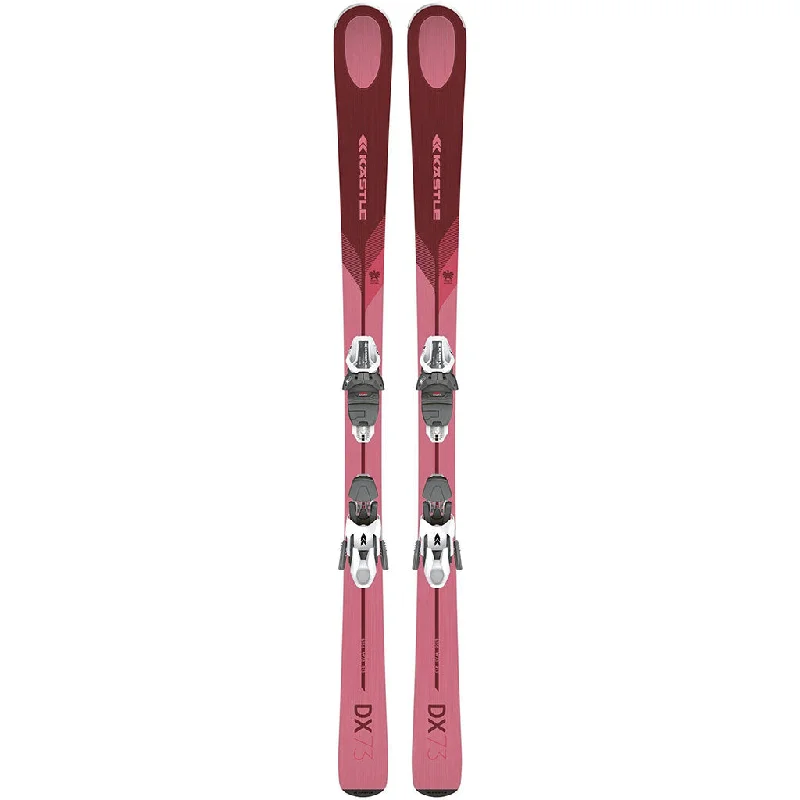 Skis with fused cores-2023 Kastle DX73 Womens Ski with Binding