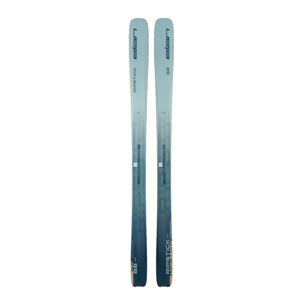 Skis with grippy tips-2025 Elan Ripstick 88 Womens Ski