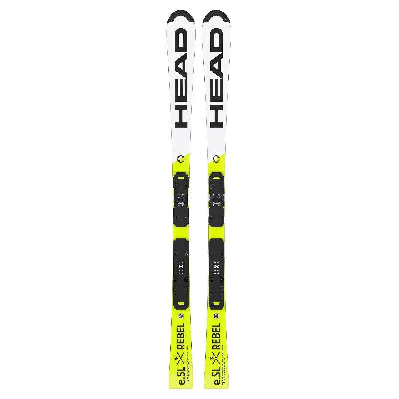 Skis for powder runs-2023 Head WCR e.SL Team Junior Race Ski w/ Freeflex 11 Binding