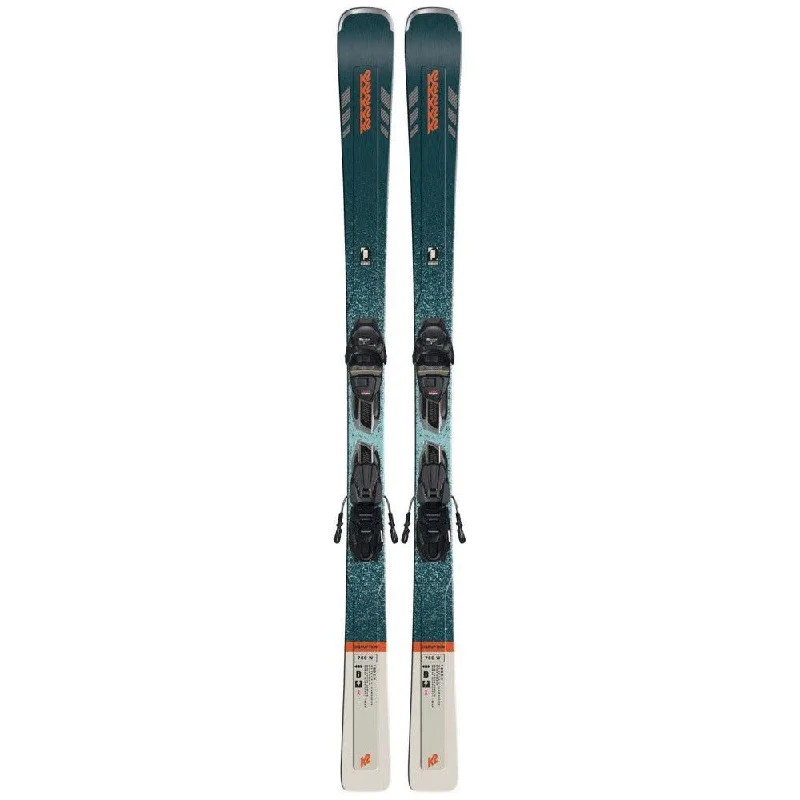 Skis with loose flex-2023 K2 Disruption 78C Womans Snow Skis w/ ERC 11 Bindings