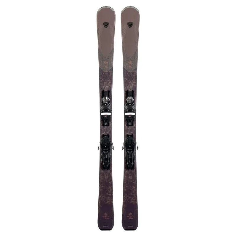 Skis for dusk runs-2024 Rossignol Experience Womens 86 Basalt K Snow Skis w/ NX 12 Bindings