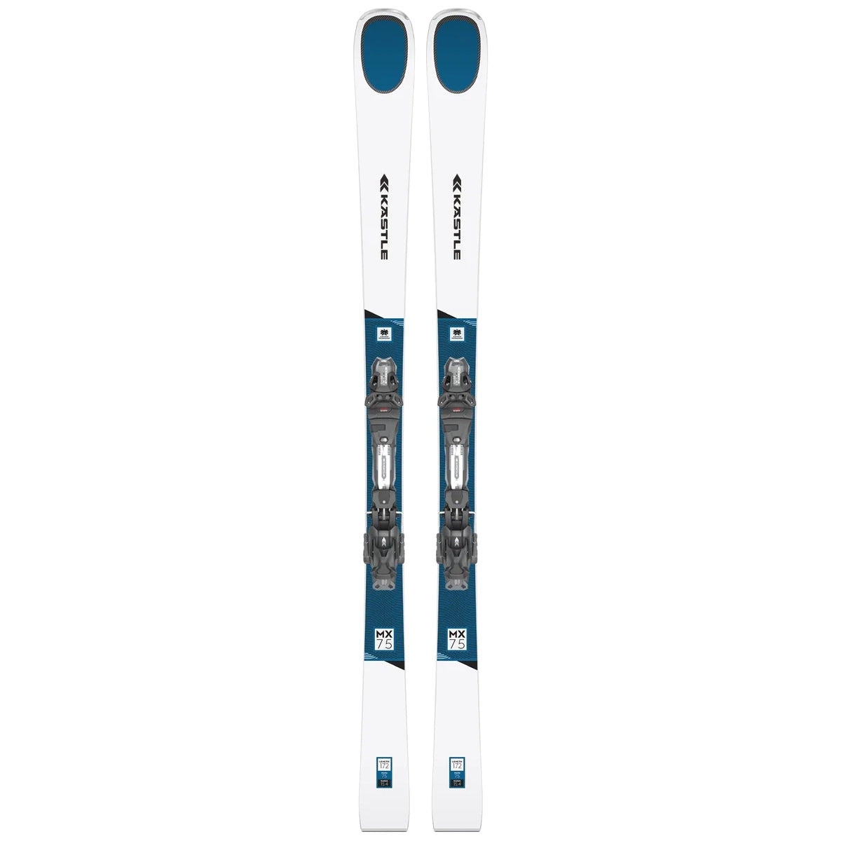 Skis for fast descents-2024 Kastle MX75 with K12 PRW GW Binding