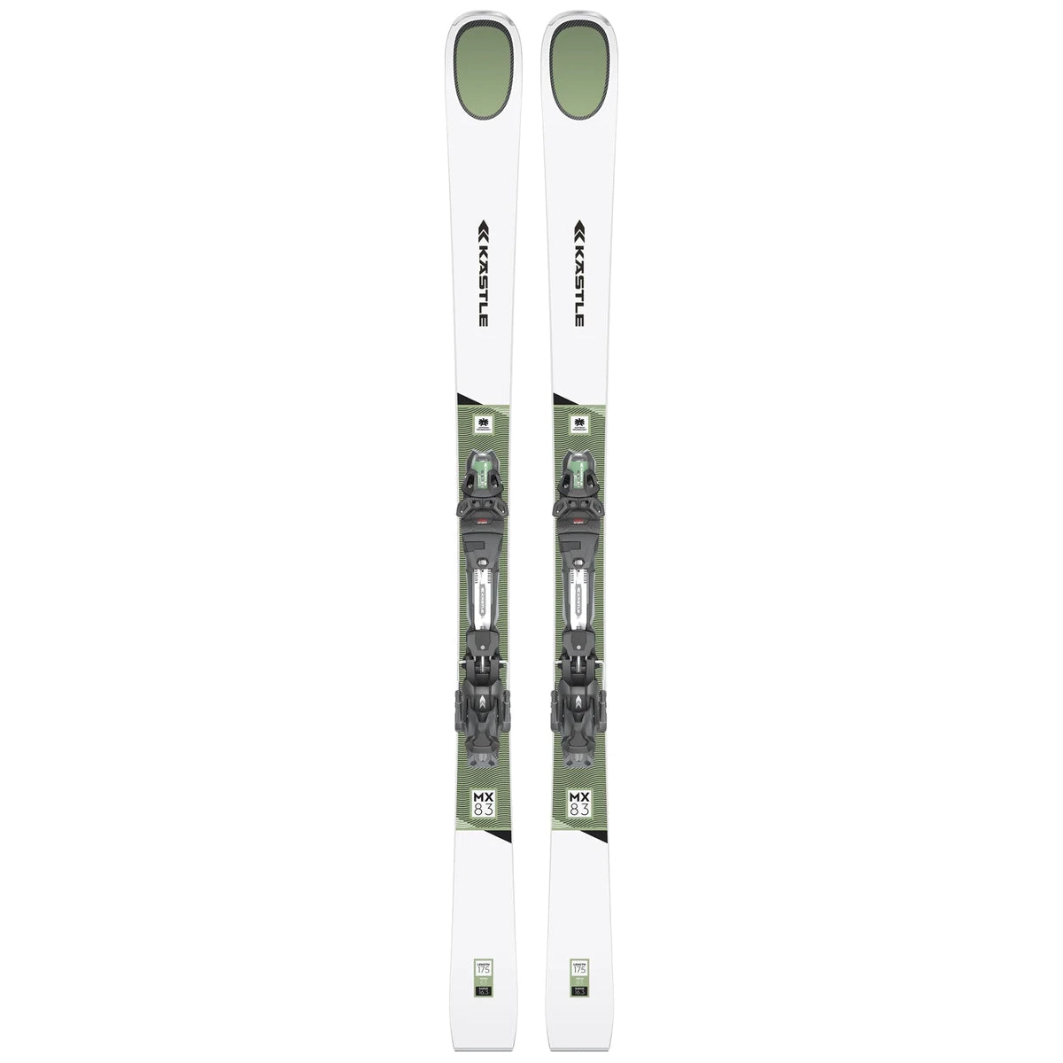 Skis for calm runs-2024 Kastle MX83 with K14 Attack Binding