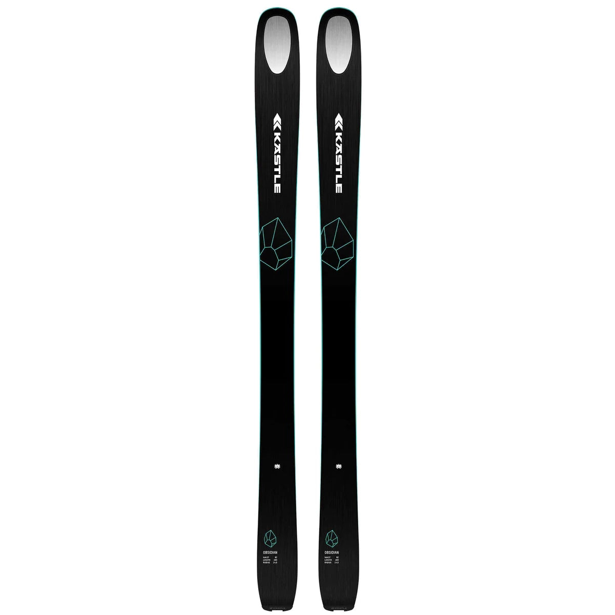 Skis with hybrid cores-2025 Kastle Obsidian 92 Womens Ski